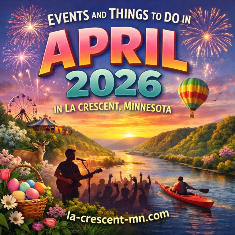 Read more about the article Events and Things to do in April 2026 in La Crescent Minnesota