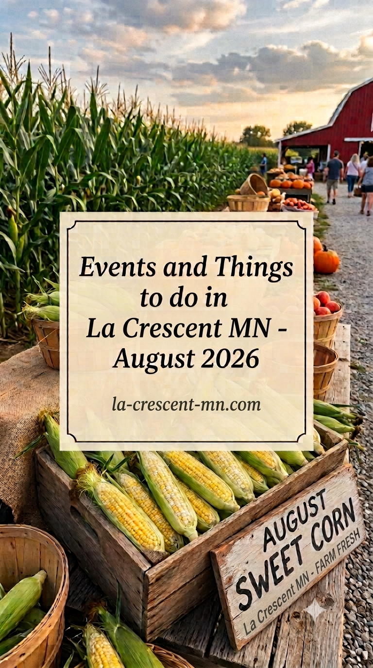 Read more about the article Events and Things to do in August 2026 in La Crescent Minnesota